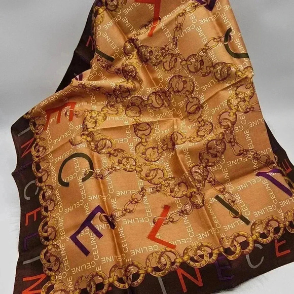 Price is FIRM* Celine Pocket  Square Neckerchief - Picture 9 of 10